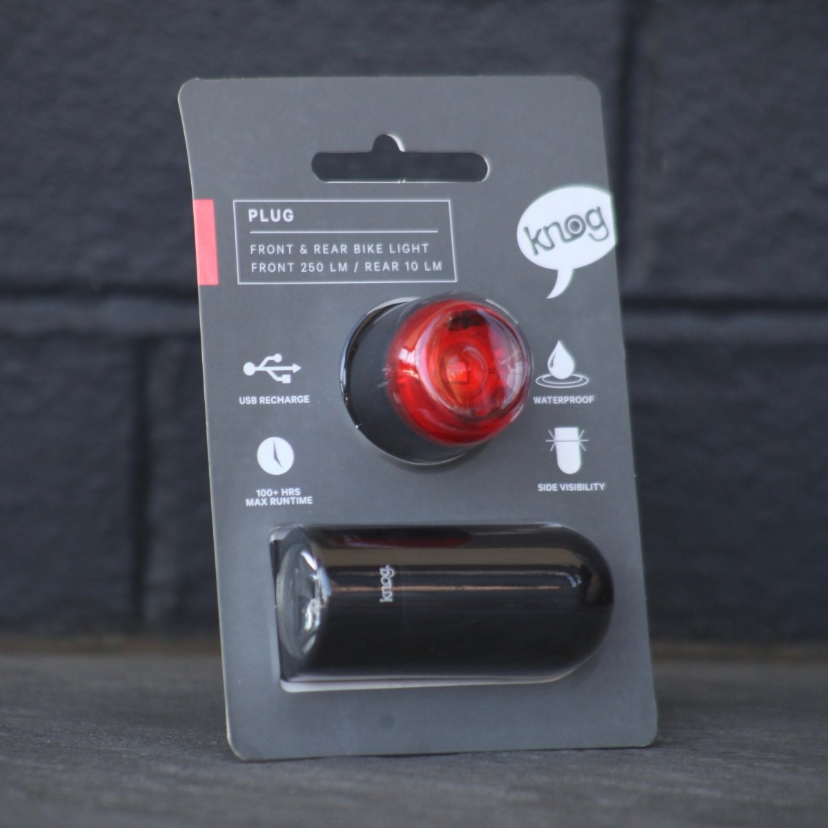 Knog Plug Bike Light Twinpack - Aspley Bike Shop