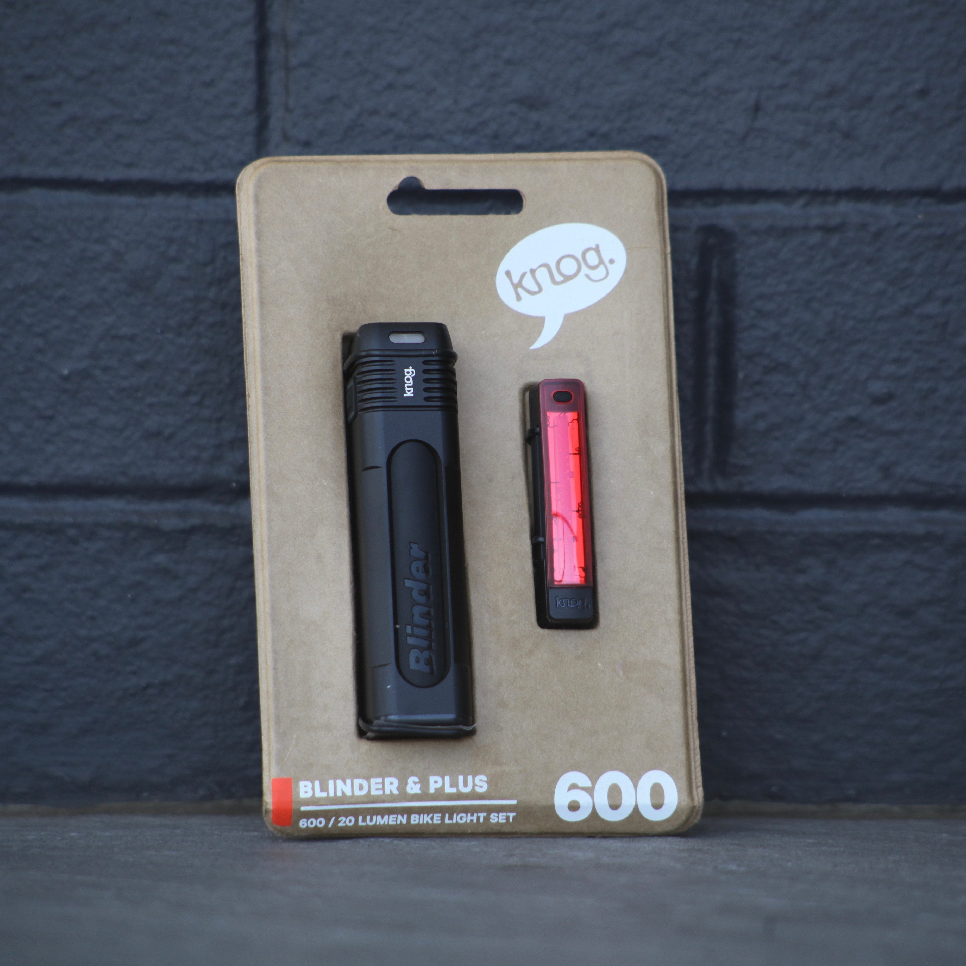 Knog Blinder 600 & Plus Rear Bike Light Set