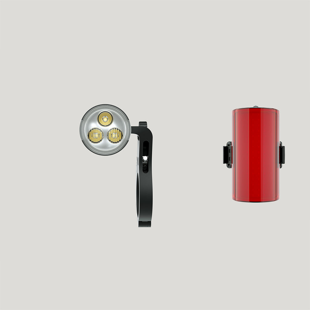 Knog PWR Road 700 & Mid Cobber Rear Light set