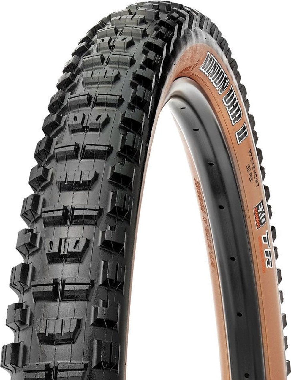 MAXXIS Minion DHR II MTB Tyre | Tan Wall